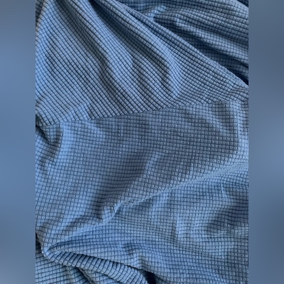 Light Blue Loveseat Sofa Slipcover - Picture 5 of 8